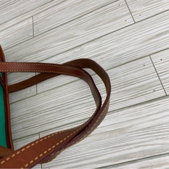 Dooney & Bourke Charleston Spearmint Pebble Shopper Tote Bag - Picture 13 of 13